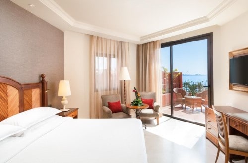 Double room at Sheraton La Caleta Resort & Spa in Costa Adeje, Tenerife. Travel with World Lifetime Journeys