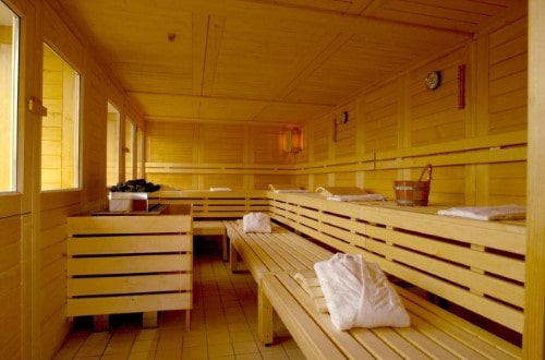 Sauna at Thon Hotel Brussels City Centre in Brussels, Belgium. Travel with World Lifetime Journeys