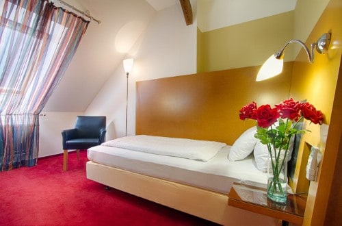 Single room at Hotel Theatrino in Prague, Czech Republic. Travel with World Lifetime Journeys