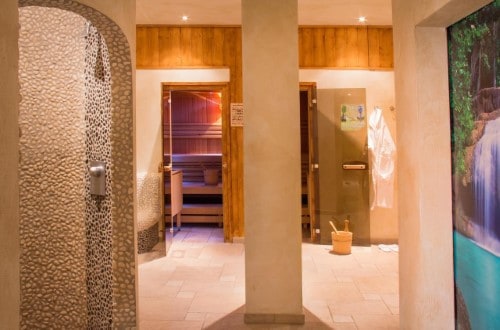 Spa area at Hotel Feinschmeck in Zell am See, Austria. Travel with World Lifetime Journeys