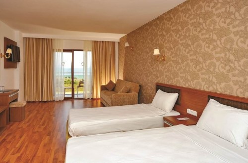 Standard room at Eftalia Aqua Resort in Alanya, Turkey. Travel with World Lifetime Journeys