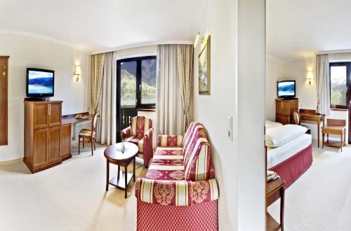 Suite at Berner Hotel in Zell am See, Austria. Travel with World Lifetime Journeys