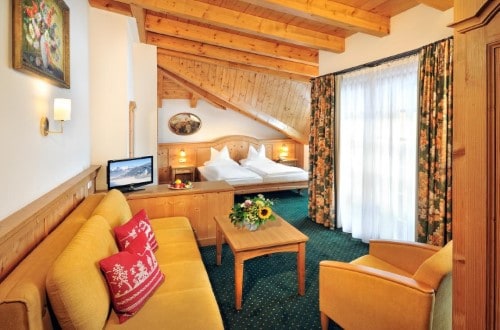 Suite at Hotel Zum Hirschen in Zell am See, Austria. Travel with World Lifetime Journeys