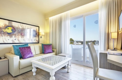 Suite at Grupotel Maritimo in Alcudia, Mallorca. Travel with World Lifetime Journeys