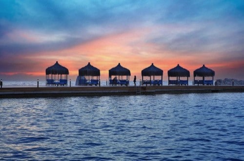 Sunset view at Le Bleu Hotel in Kusadasi, Turkey. Travel with World Lifetime Journeys