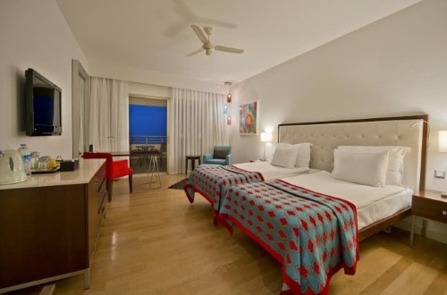 Superior room at Barut Kemer Hotel in Antalya, Turkey. Travel with World Lifetime Journeys