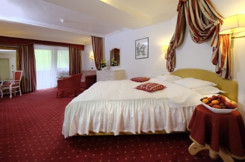 Superior room at Hotel Evaldo in Arabba, Italy. Travel with World Lifetime Journeys