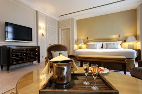 Tastefully room at Hotel Le Plaza Brussels, Belgium. Travel with World Lifetime Journeys