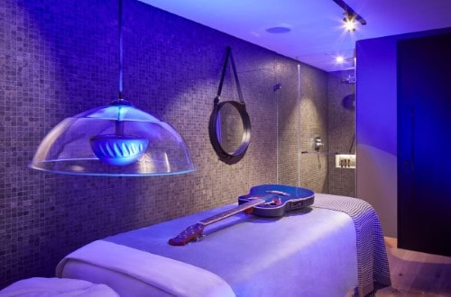 Terrapy room at Hard Rock Hotel Davos, Switzerland. Travel with World Lifetime Journeys