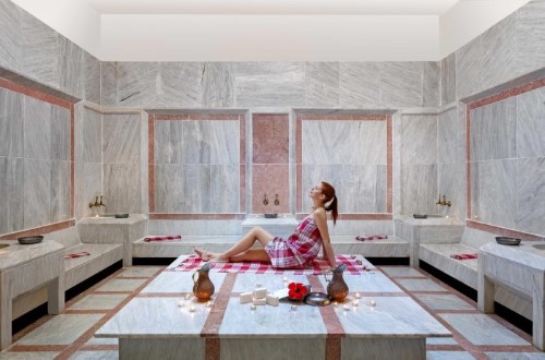 Turkish bath at Club Tuana Fethiye, Turkey. Travel with World Lifetime Journeys