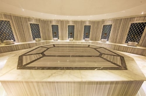 Turkish bath at Jasmin Beach Hotel in Bodrum, Turkey. Travel with World Lifetime Journeys