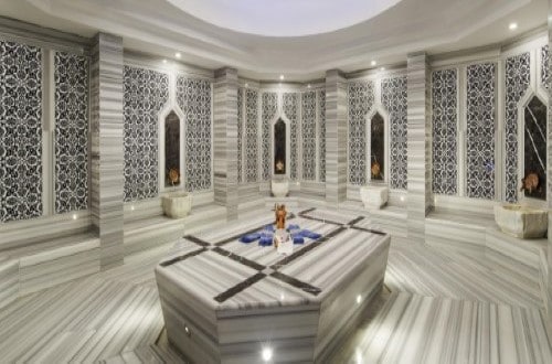 Turkish bath at Pine Bay Holiday Resort in Kusadasi, Turkey. Travel with World Lifetime Journeys