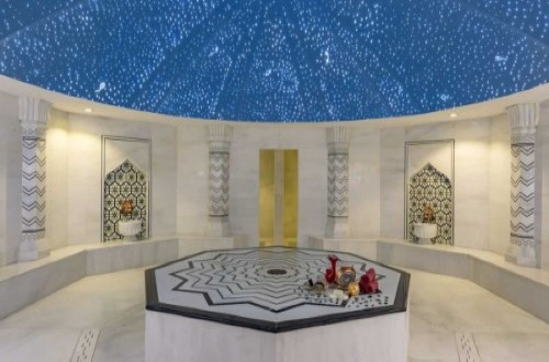 Turkish bath at Royal Taj Mahal in Side, Turkey. Travel with World Lifetime Journeys