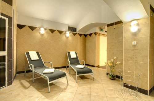 Wellness area at Hotel Theatrino in Prague, Czech Republic. Travel with World Lifetime Journeys