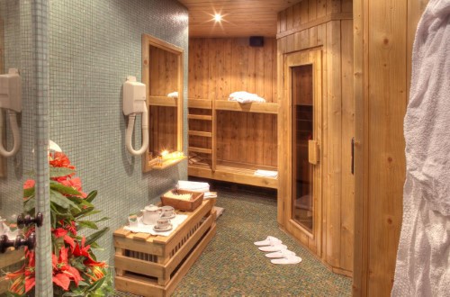 Wellness centre at Sport Hotel Barisetti in Cortina D’Ampezzo, Italy. Travel with World Lifetime Journeys