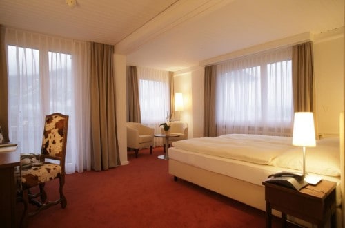 XL standard room at Sorell Hotel Asora in Arosa, Switzerland. Travel with World Lifetime Journeys