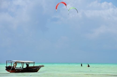 Zanzibar skiting. Travel with World Lifetime Journeys