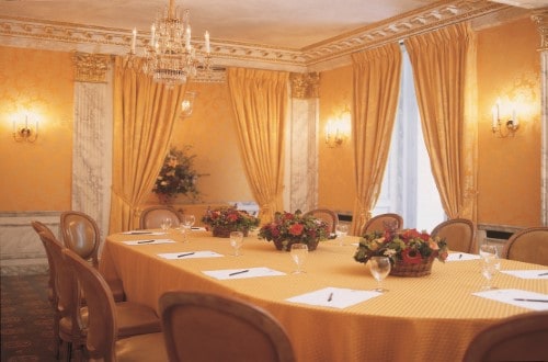 Conference room at Victoria Palace Hotel in Paris, France. Travel with World Lifetime Journeys