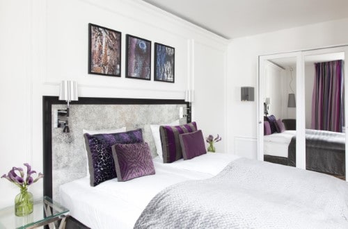 Double room at Absalon Hotel in Copenhagen, Denmark. Travel with World Lifetime Journeys