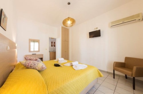 Double room at Alykes Garden Village in Zakynthos, Greece. Travel with World Lifetime Journeys