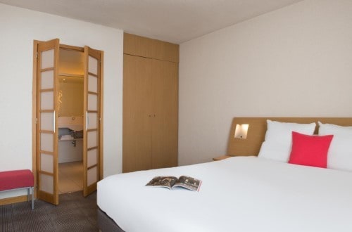 Double room at Novotel Paris Est in Paris, France. Travel with World Lifetime Journeys