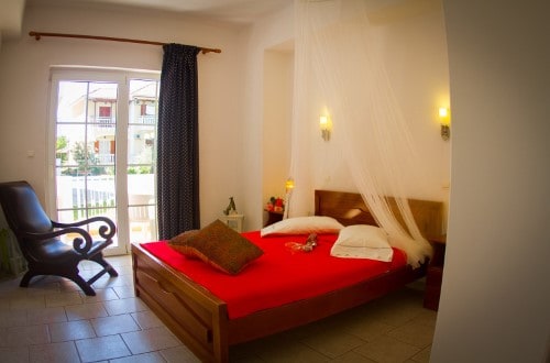 Double room at Alykes Garden Village in Zakynthos, Greece. Travel with World Lifetime Journeys