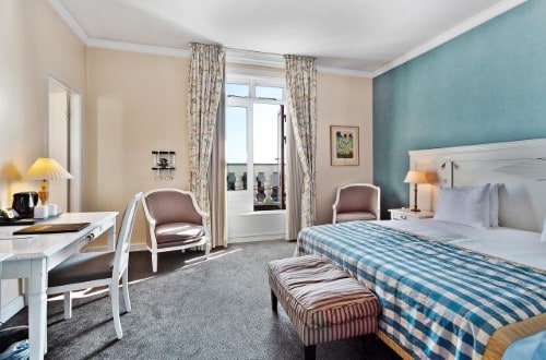 Double room at Copenhagen Plaza in Copenhagen, Denmark. Travel with World Lifetime Journeys