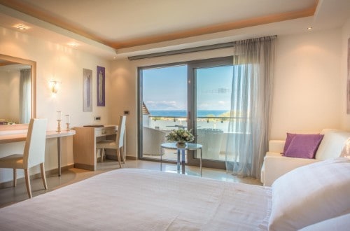 Double room at Lesante Luxury Hotel & Spa in Zakynthos, Greece. Travel with World Lifetime Journeys