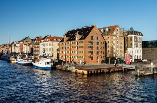 Facade at 71 Nyhavn Hotel in Copenhagen, Denmark. Travel with World Lifetime Journeys