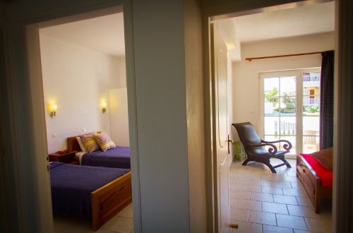 Family apartment at Alykes Garden Village in Zakynthos, Greece. Travel with World Lifetime Journeys