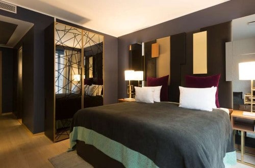 Junior suite at Skt Petri Hotel in Copenhagen, Denmark. Travel with World Lifetime Journeys