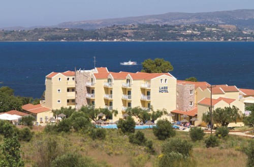 Panorama at Lassi Hotel in Kefalonia, Greece. Travel with World Lifetime Journeys