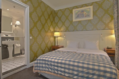 Standard room at Copenhagen Plaza in Copenhagen, Denmark. Travel with World Lifetime Journeys