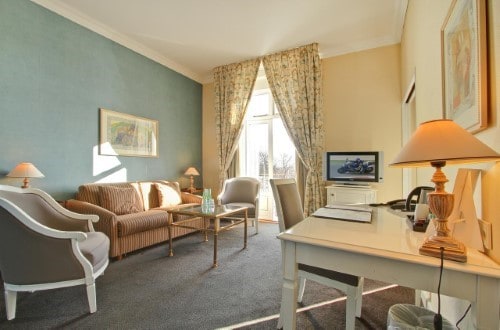 Suite at Copenhagen Plaza in Copenhagen, Denmark. Travel with World Lifetime Journeys