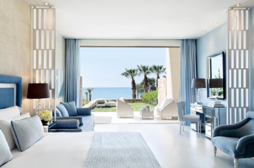 Suite at Sani Club in Halkidiki, Greece. Travel with World Lifetime Journeys