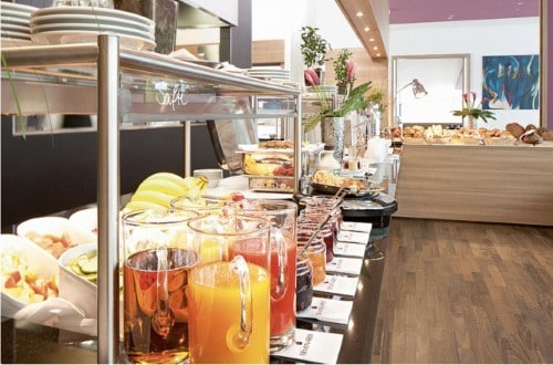 Breakfast at Seminaris CampusHotel in Berlin, Germany. Travel with World Lifetime Journeys