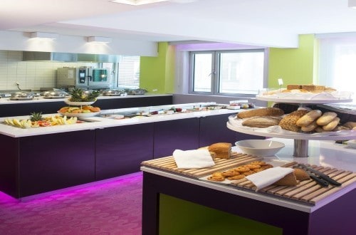 Breakfast buffet at Thon Hotel Munch in Oslo, Norway. Travel with World Lifetime Journeys