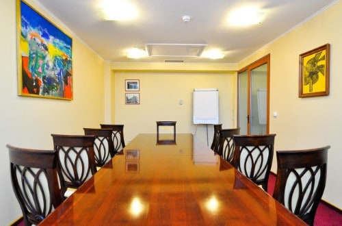 Conference room at Hotel Maxim in Oradea, Romania. Travel with World Lifetime Journeys