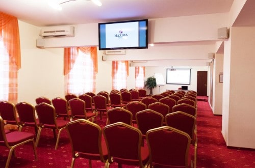 Conference room at Maxima Irbis Hotel in Moscow, Russia. Travel with World Lifetime Journeys