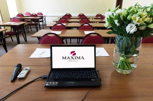 Conference room at Maxima Panorama Hotel in Moscow, Russia. Travel with World Lifetime Journeys