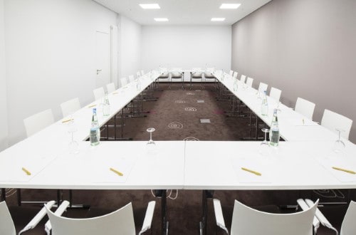 Conference room at Mercure Hotel MOA in Berlin, Germany. Travel with World Lifetime Journeys