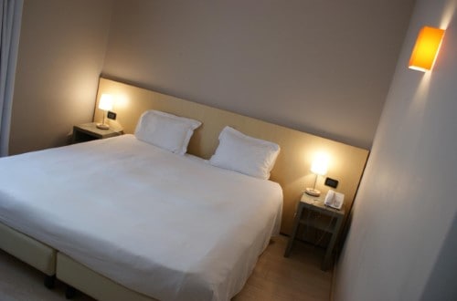 Double room at Hotel Aniene in Rome, Italy. Travel with World Lifetime Journeys