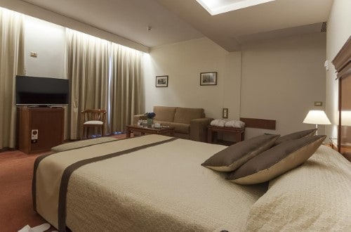 Double room at Hotel Ilissos in Athens, Greece. Travel with World Lifetime Journeys