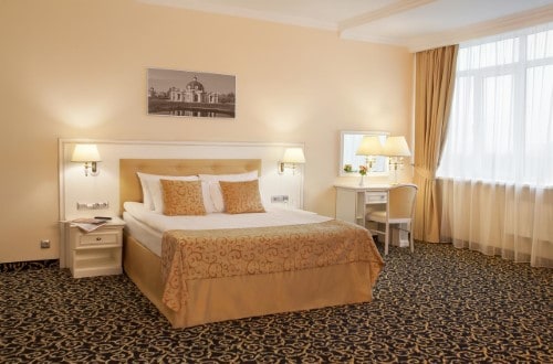 Double room at Hotel Prince Park in Moscow, Russia. Travel with World Lifetime Journeys