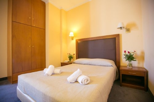 Double room at Marina Athens Hotel in Greece. Travel with World Lifetime Journeys