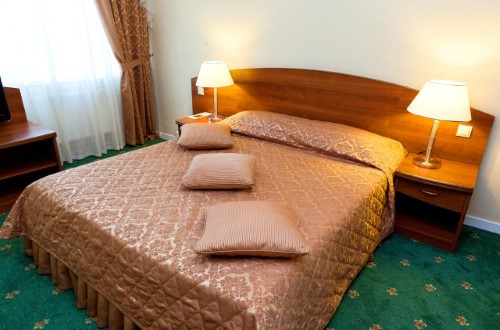 Double room at Maxima Panorama Hotel in Moscow, Russia. Travel with World Lifetime Journeys