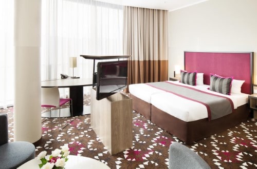 Double room at Mercure Hotel MOA in Berlin, Germany. Travel with World Lifetime Journeys