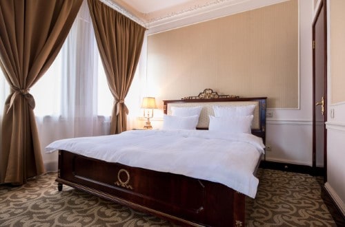 Double room at The Rooms Boutique Hotel in Moscow, Russia. Travel with World Lifetime Journeys