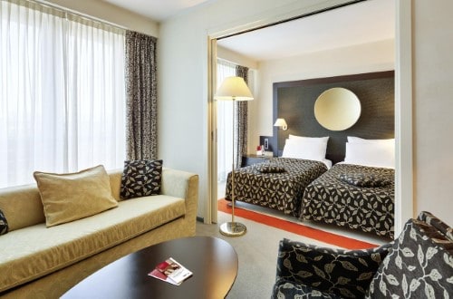 Family room at Austria Trend Hotel Ljubljana in Slovenia. Travel with World Lifetime Journeys