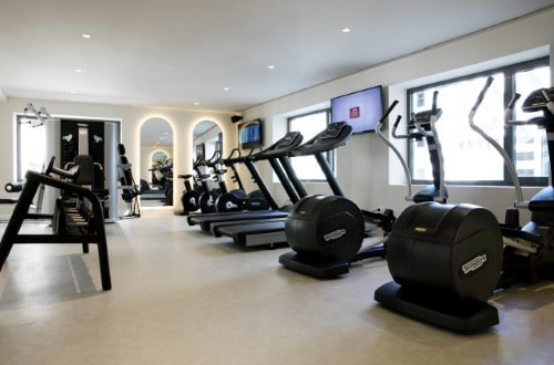 Fitness centre at Barceló Torre de Madrid in Spain. Travel with World Lifetime Journeys